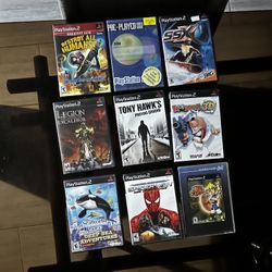 PlayStation 2 (PS2) Bundle Pack Of Used Games.