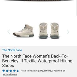 The North Face Women's Back-To-Berkeley III Textile Waterproof Hiking Shoes