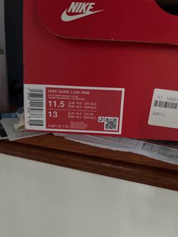 Nike Dunk Low PRM Pale Ivory Royal Pulse Size 11.5