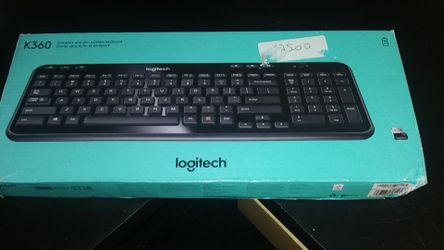 Logitech K360 wireless keyboard! BRAND NEW IN BOX!