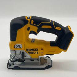 SOLD DEWALT 20V MAX XR Jig Saw, Cordless, Brushless  Tool Only - (DCS334B)