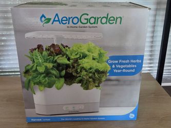 AeroGarden Harvest 6-Pod Indoor Garden System