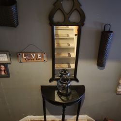 Home Interior 2 piece Set,mirror And Table