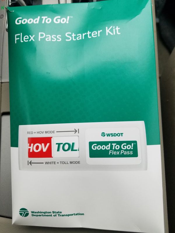 New unopened good to go flex pass for sale in redmond wa offerup