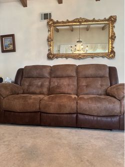 Set of 2 Reclinables $200 moving out