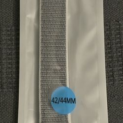 Velcro Apple Watch Band White/Black 42/44/45/46/49mm