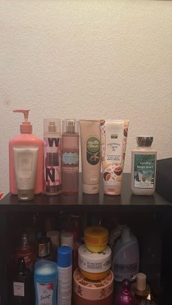 7 Assorted Perfumes And Lotions