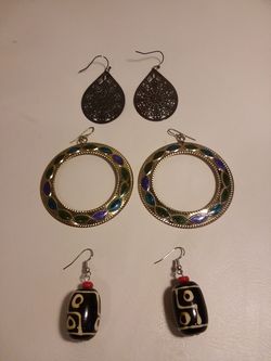 Women's dress earrings.