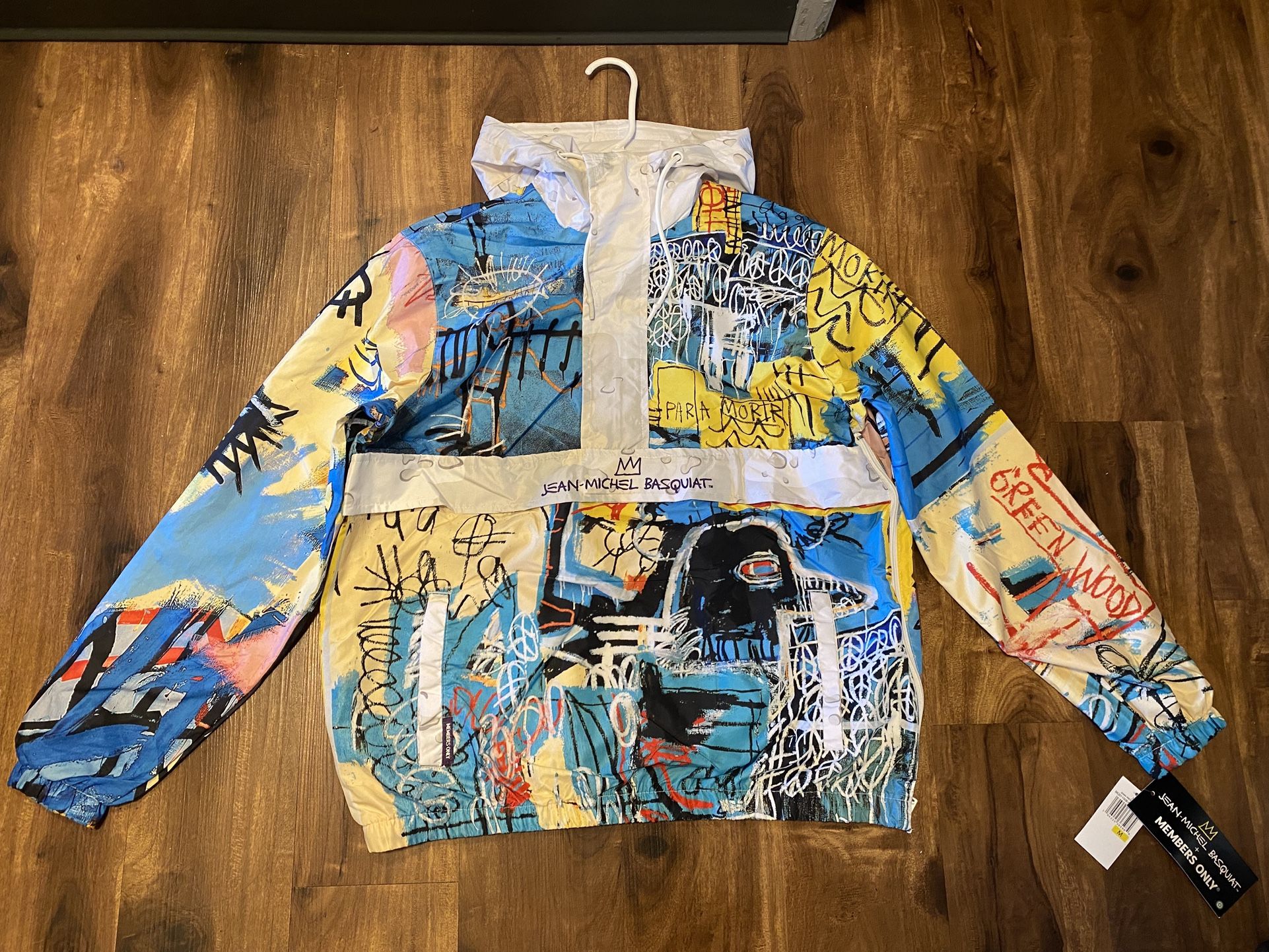 Brand new Mens Jean-Michel Basquiat Members Only brand Jacket Up For Sale