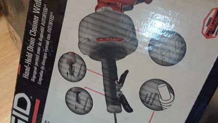 Ridgid Hand Held Drain cleaner