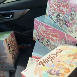 Labubu Macaron and Have a Seat Full Sealed Sets 