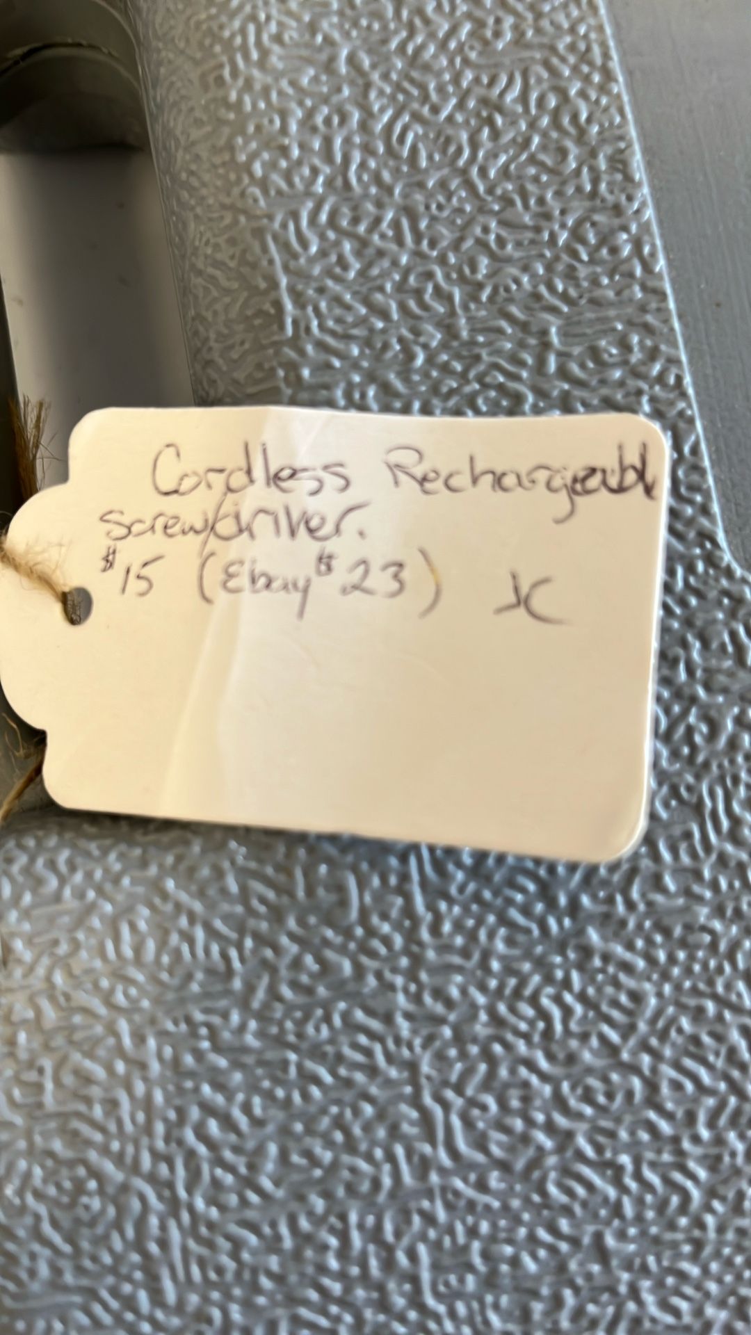 Cordless Rechargeable Screw/driver