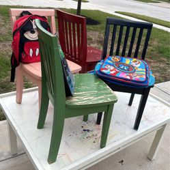 Kids Table And Chairs Set 