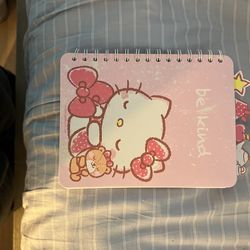 sanrio notebook