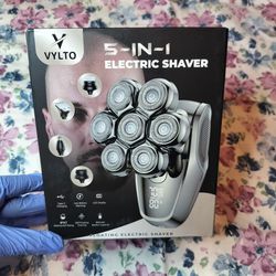 7D Head Shavers for Bald Men with 5-in-1 Mens Grooming Kit, Wet & Dry! Brand New!