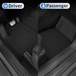 Floor Mats for Tesla Model X 5 Seater 2026 2025 2024 2023 All Weather Model X Floor Mats #4020M T7