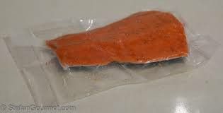 Fresh sockeye salmon