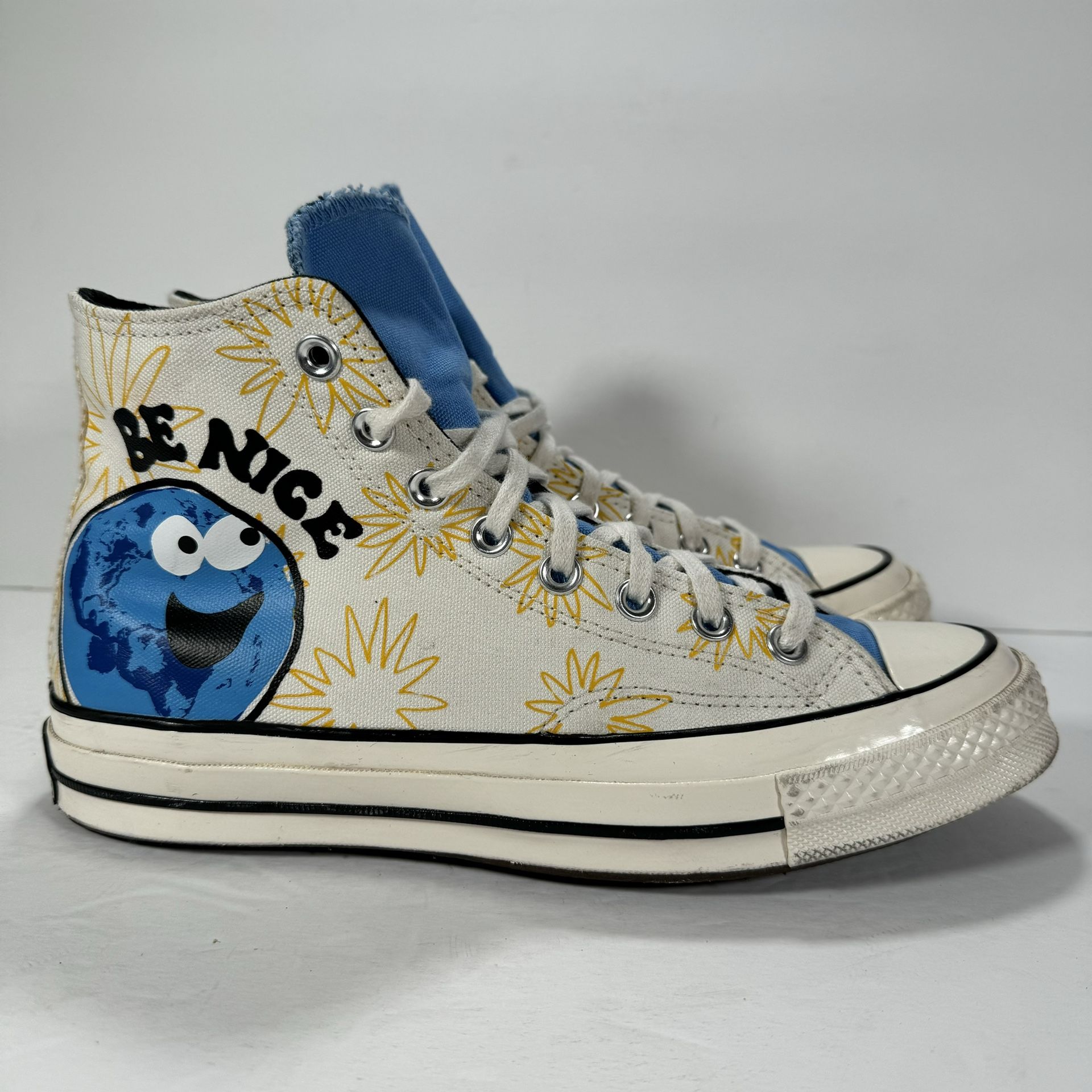 Converse Chuck 70 Sunny Floral Be Nice Sneakers White Blue Yellow