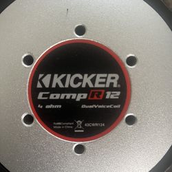 Kicker comp r 12 dual voice coil