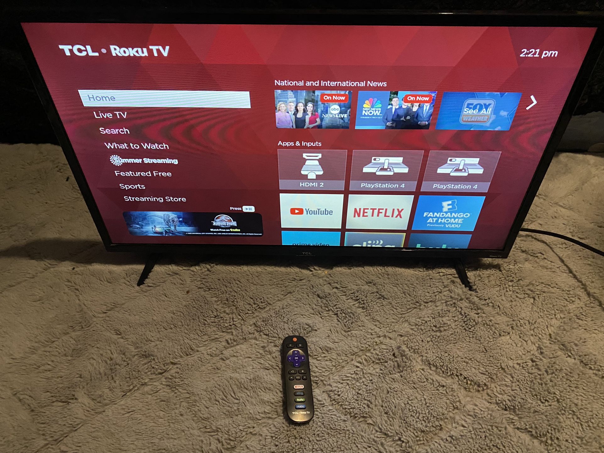 TCL 28" Class HD (720P) Roku Smart LED TV