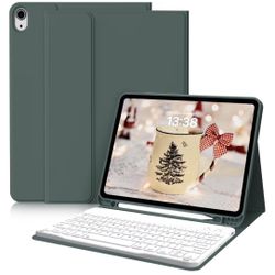 10.2” iPad Cover And Bluetooth Keyboard, New