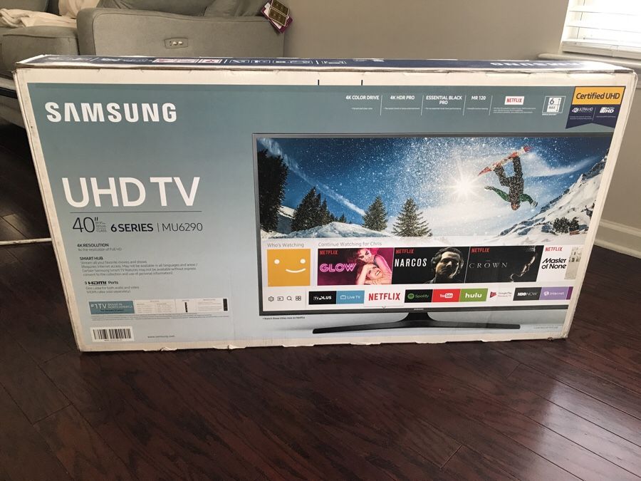 BRAND NEW! Samsung 40 inch 4K TV