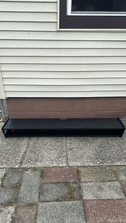65”w floating entertainment stand