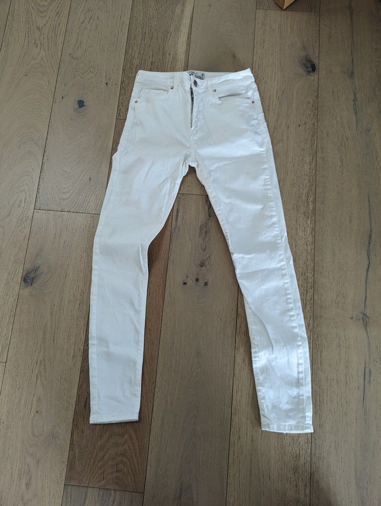 Forever 21 White "Push Up" Jeans