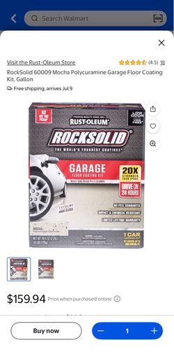 Rustoleum Rock Solid Garage Floor Coating