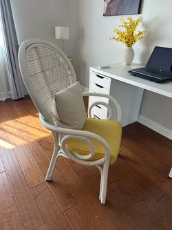 Cane back chair