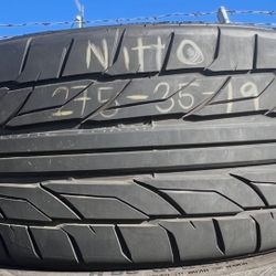 1x Used Tire Nitto 275/35/19🛞