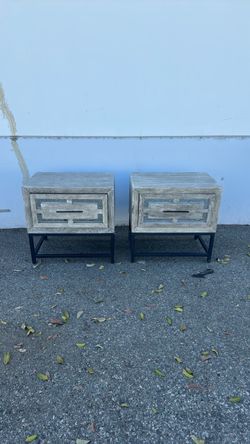 Pair Nightstands