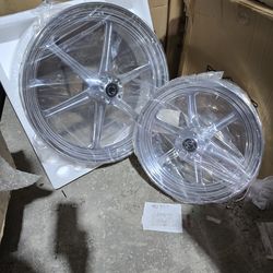 Revolver wheel set for FLSTHarley 00-06