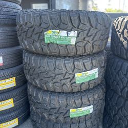 Set 35X12.50R20 TBB MT New Free Mount And Balance Included