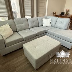 NEW Sectionals With Ottomans