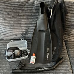Mask, Snorkel & Fins - Reduced! 