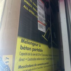 Ryobi Cement Mixer 