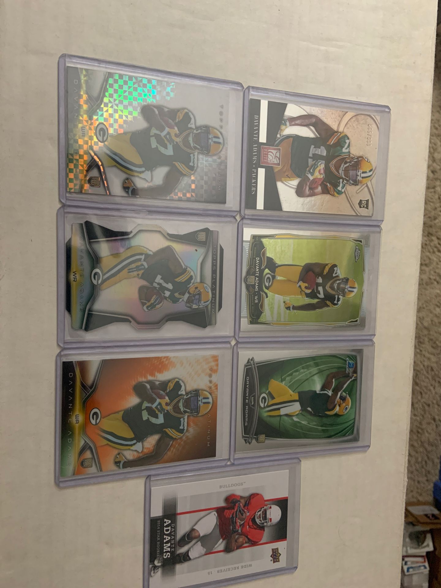 Davante Adams Rookie cards