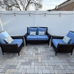 Outdoor 3 pc conversation set