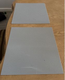 LEGO Gray Baseplates – Set of 2