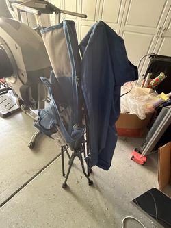 Folding Camping Chair with Mesh Back