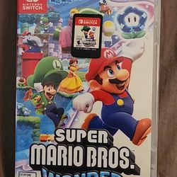 SUPER MARIO BROS WONDER NINTENDO SWITCH