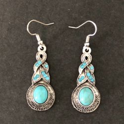 Boho/Bohemian Vintage Dangle Earrings With Retro Design NEW