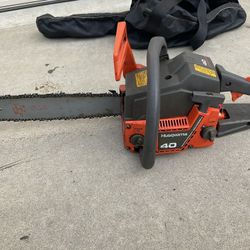 Husqvarna 40 Chainsaw $150 BO