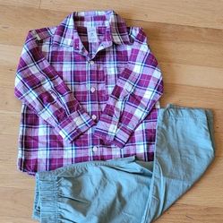 2T Boy Shirt And Pants Set