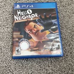 Hello Neighbor Game Ps4