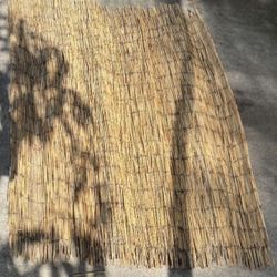 Bamboo Reed Fencing: 4’W  x 6’H