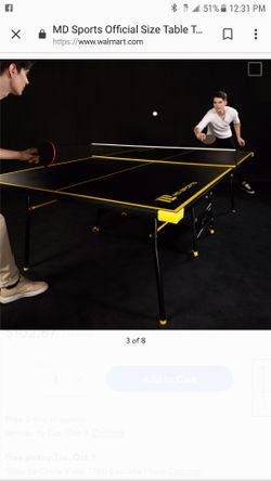 Ping Pong / Table Tennis Table For Sale for Sale in Houston, TX - OfferUp