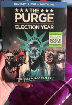 The Purge: Election Year. DVD & BlueRay