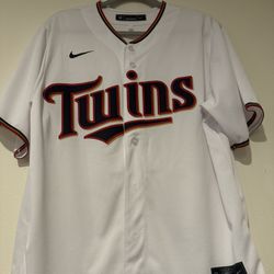 Nike Twins Baseball Jersey Size Large Men New No Tags